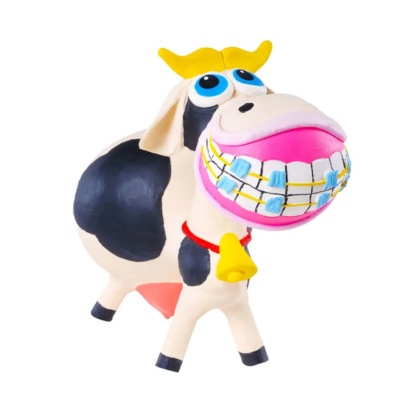 Brinquedo Látex Latoy Vaquita Único