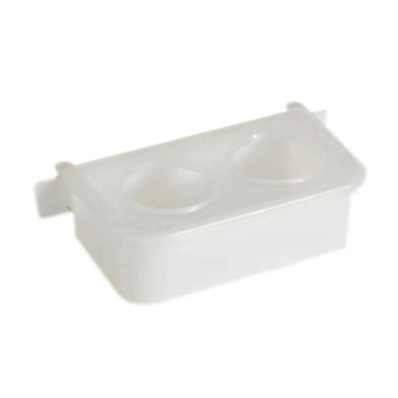 Comedouro 2 Furos com Gancho Único