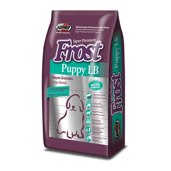 Ração Frost Cães Filhotes Raças Grandes Supra 15 kg