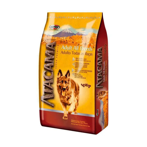 Ração Para Cães Atacama Adulto Super Premium 20kg