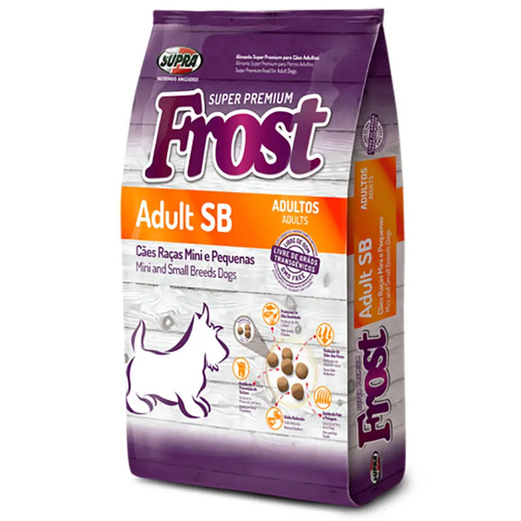 Ração Frost Cães Adultos Raças Pequenas e Mini Supra 15 kg