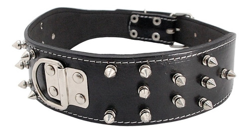 Coleira Couro Pitbull