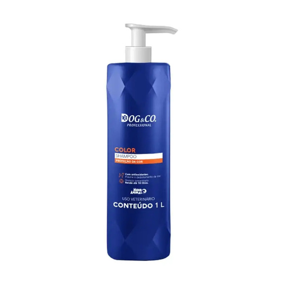 Shampoo Dog&Co Profissional Color para Cães 1 L