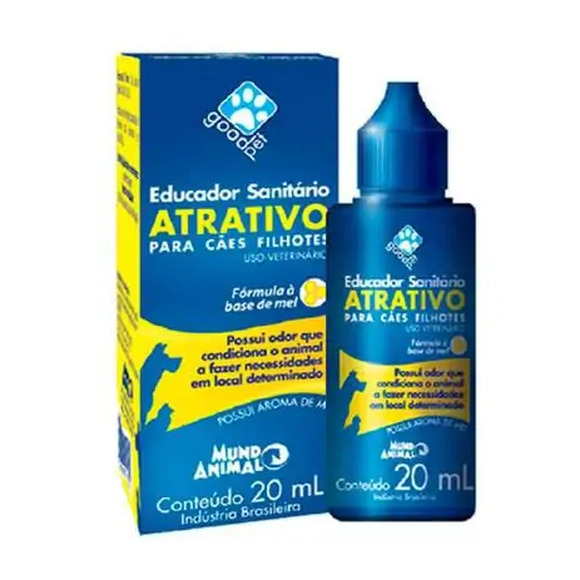 Educador Sanitário Mundo Animal Atrativo Good Pet 20 ml