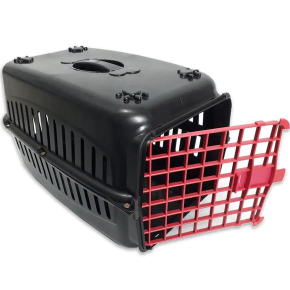 Caixa De Transporte Para Gatos Cachorros Pequenos N. 02