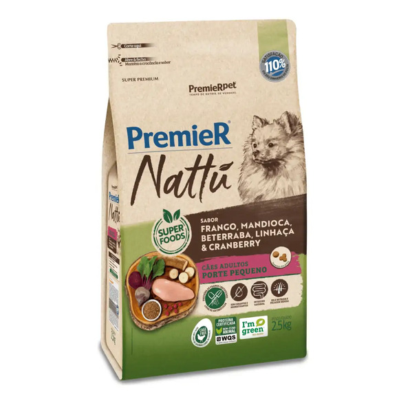 Rc Premier Nattu Caes Ad Rp Mandio 2,5kg