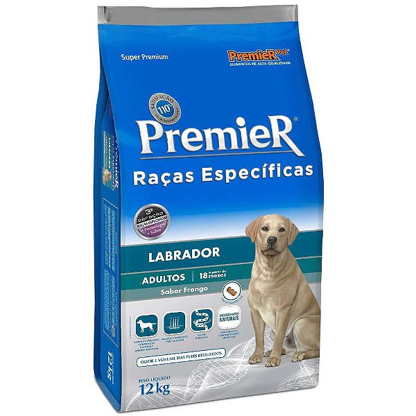 Premier Racas Especificas Caes Adultos Labrador 12 Kg
