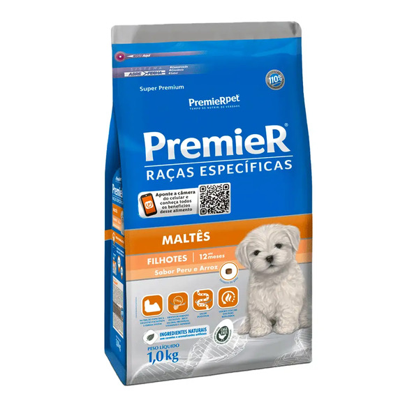 Rc Premier Re Caes Filhote Maltes 1kg