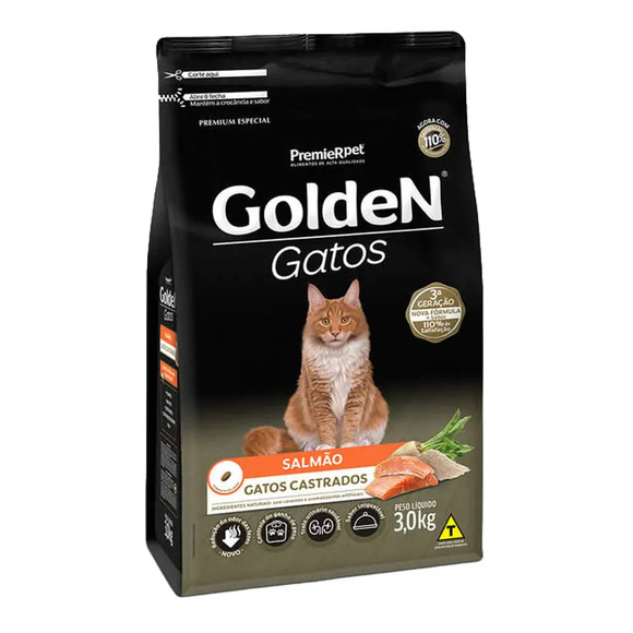 Rc Golden Gatos Cast Salmao 3kg