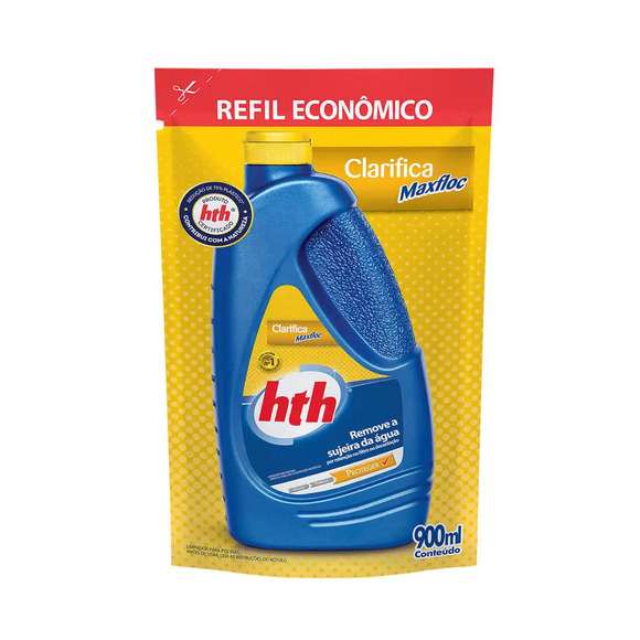 Refil HTH Clarificante e Floculante Maxfloc 900 ml