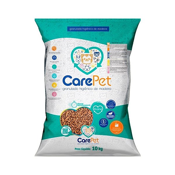 Granulado Hig Madeira Care Pet 10kg