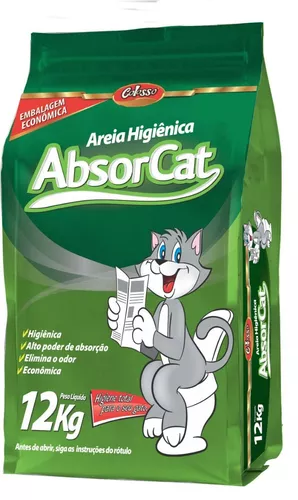 Areia Absorcat Colosso 12 Kg