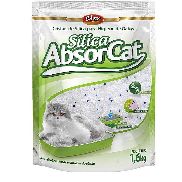 Areia Silica Absorcat Macro 1,6Kg