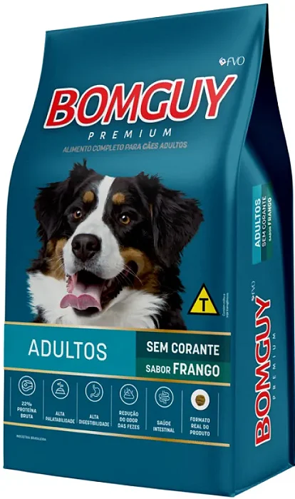 Bomguy Premium Frango S/Cor 25 kg