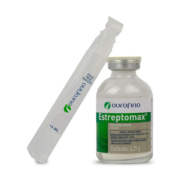 Estreptomax Injetável 6,25 Gr Único