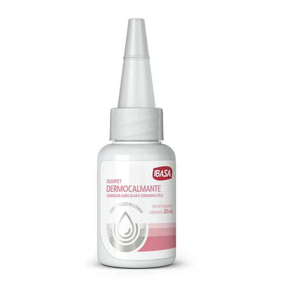 Limpador Auricular Ouvipet Dermocalmante Ibasa 30ml