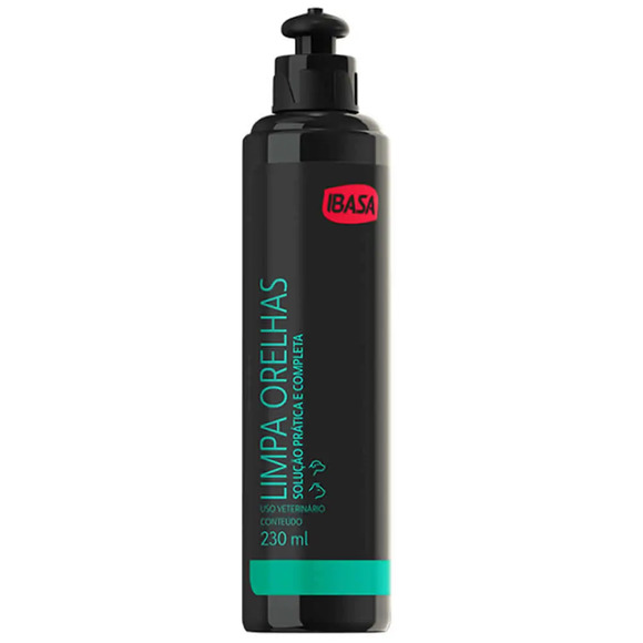 Solução Limpa Orelhas Ibasa Uso Profissional 230ml