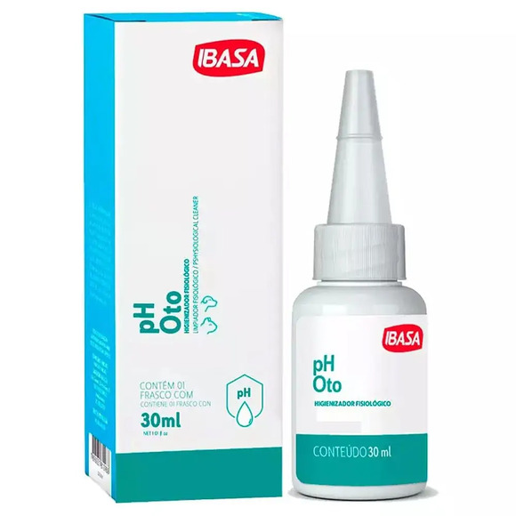 Higienizador pH Oto Ibasa 30ml Único