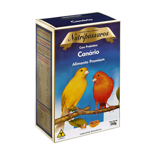 Ração para Canários Nutripássaros 350 g