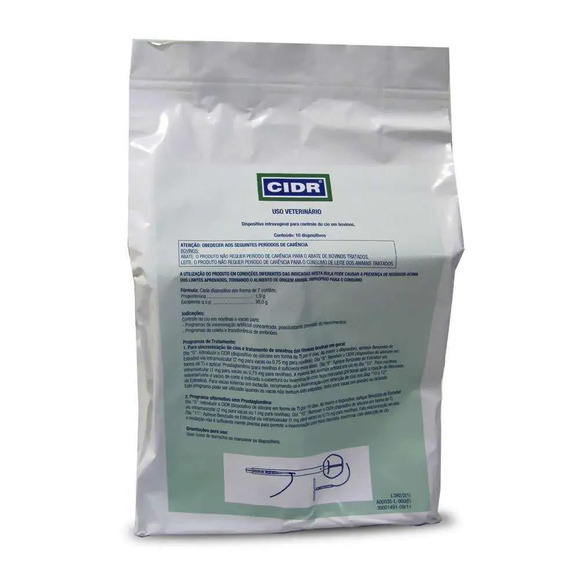Cidr Bovino Saco 10 Doses Único
