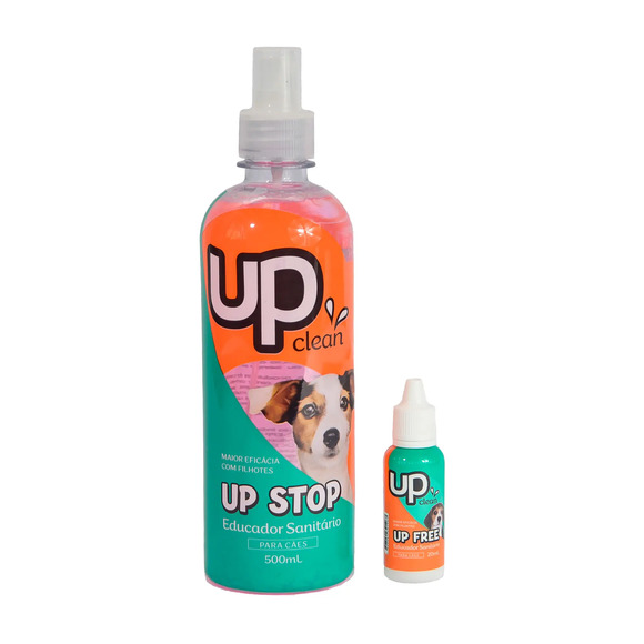 Educador Sanitário Up Stop 500Ml E Up Free 20Ml Up Clean Único