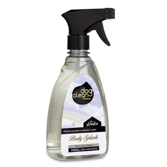 Perfume Body Splash Talc Dog Clean 500 ml