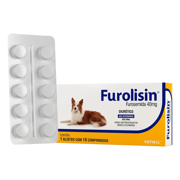Furolisin 40mg 10 comprimidos