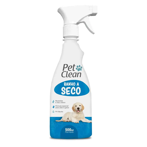 Banho a Seco Pet Clean 500 ml