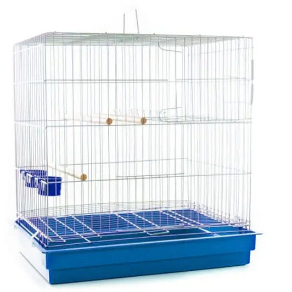 Gaiola Criadeira para Calopsita com suporte de ninho Ring Neck Azul Único