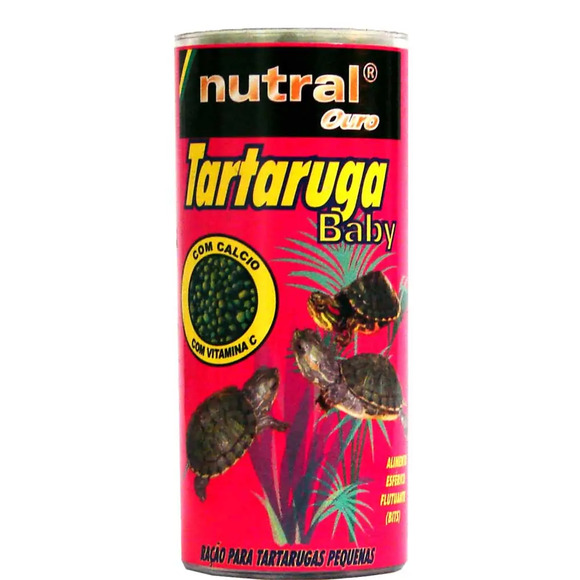 Ração Nutral Tartaruga Baby Nutravit 10 g