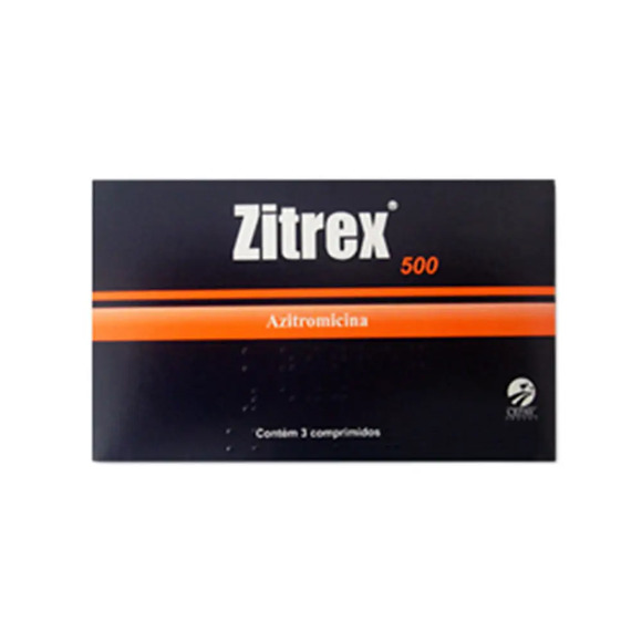 Zitrex 500mg Antimicrobiano para Cães e Gatos Cepav 3 comprimidos