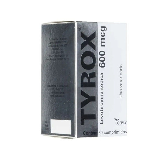 Repositor Hormonal Tyrox 600 mcg Único