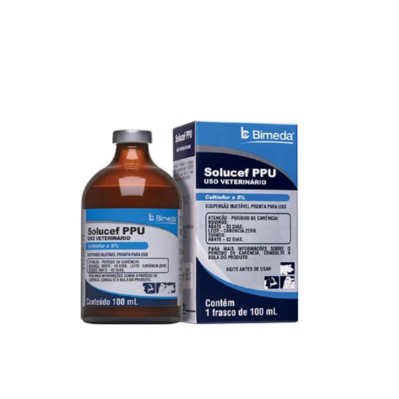 Solucef PPU Ceftiofur 5% Bimeda 100 ml