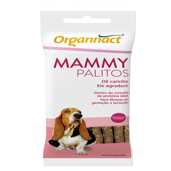 Organnact Cães Mammy Palitos Sachê 160g 160 g