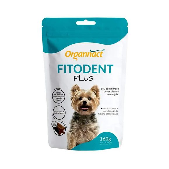 Suplemento Vitamínico Organnact Fitodent plus Palitos 160 g