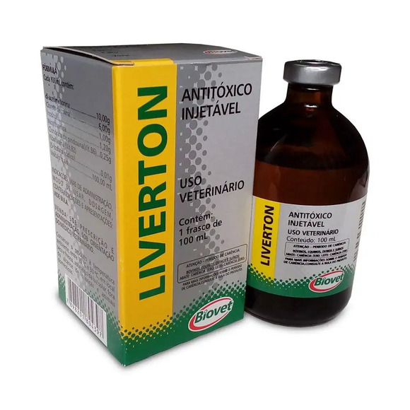 Liverton Injetável 100 ml Biovet Único