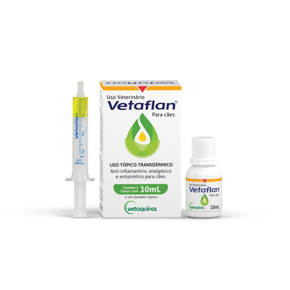 Anti-Inflamatório para Cães Vetaflan Vetoquinol 10 ml