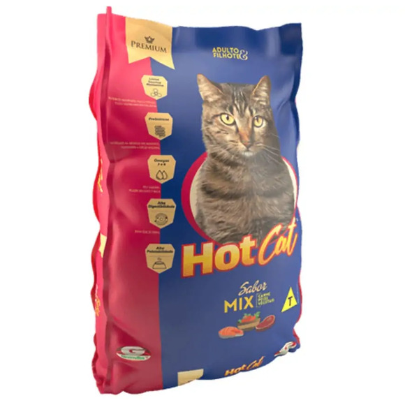 Ração Hot Cat Mix 10,1 kg