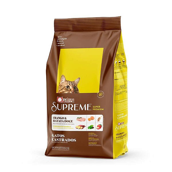 Quatree Supreme Gato Castrado Frango 10,1 Kg