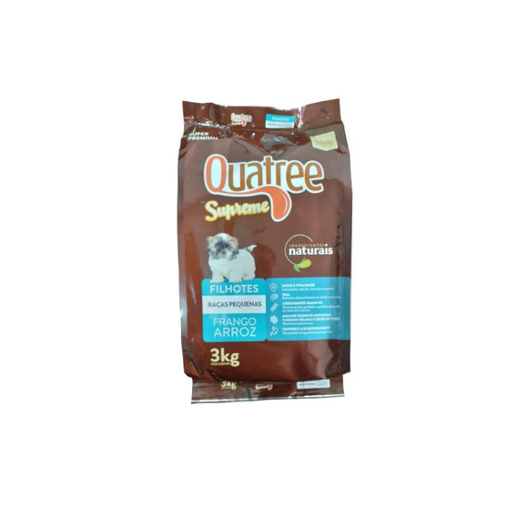 Ração Quatree Supreme Filhotes Raças Pequenas 3 kg