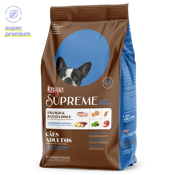 Ração Quatree Supreme Cães Adultos Raça Pequena 3kg 3 Kg