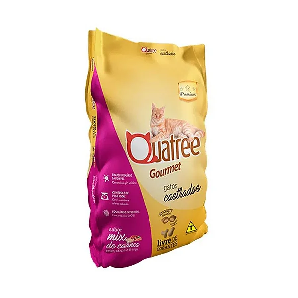 Quatree Gourmet Gato Filhote 1 kg