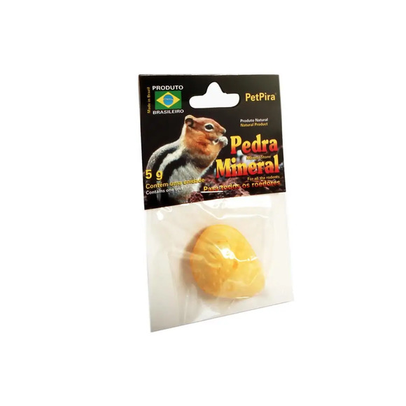 Pedra Mineral para Roedores PetPira Morango Único