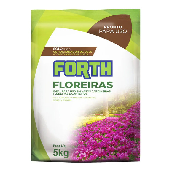 Condicionador Forth Floreira Fardo Tecnutri 5 kg