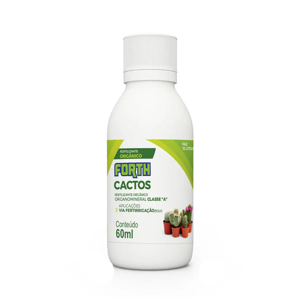 Fertilizante Forth Cactus Concentrado Tecnutri 60ml
