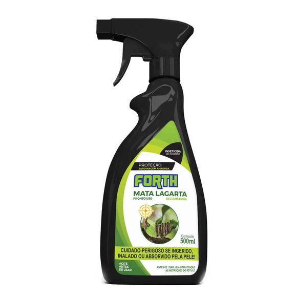 Inseticida Forth Mata Lagarta Pronto Uso Tecnutri 500 ml