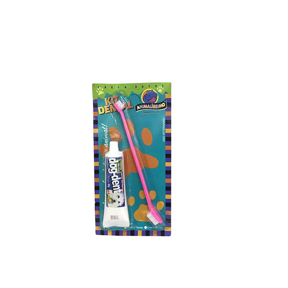 Kit Escova e Creme Dental Animalíssimo Único