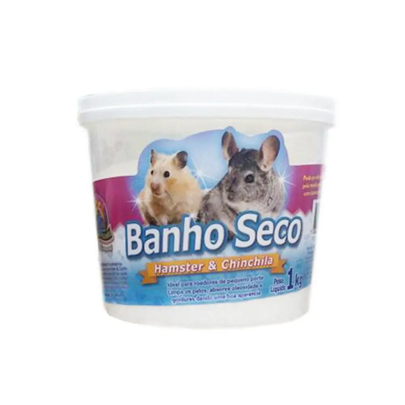 Banho a Seco para Hamster e Chinchila Animalíssimo 1 kg
