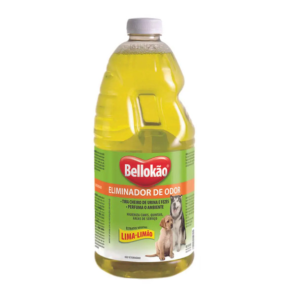 Eliminador de Odores Lima-Limão Bellokão 2 L