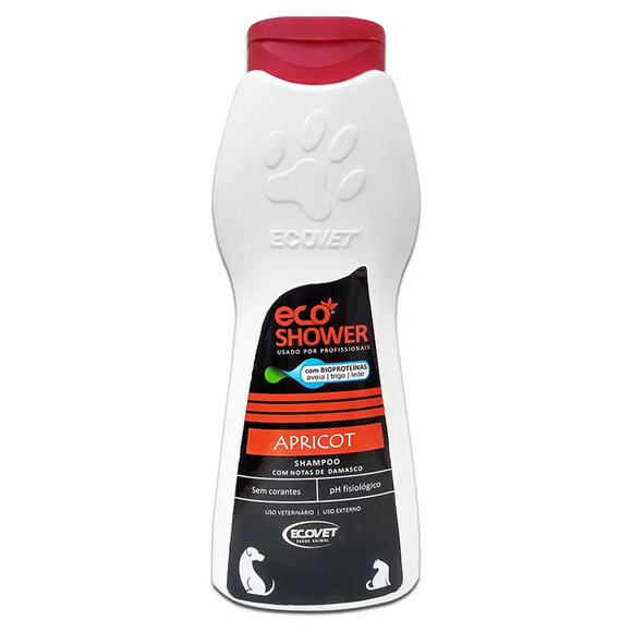 Shampoo Eco Shower Apricot 500ml Ecovet
